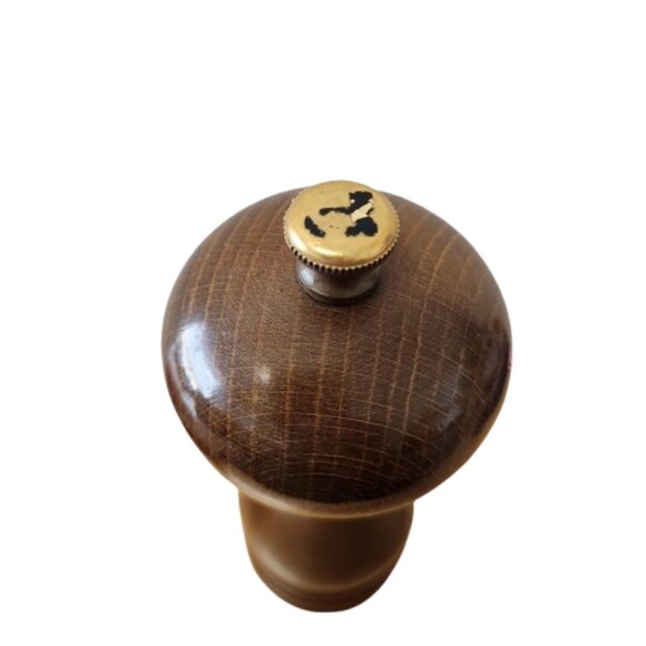 Peugeot France Paris 18cm Pepper Mill – Light Brown Gloss – Vintage Wood - Picture 7 of 7